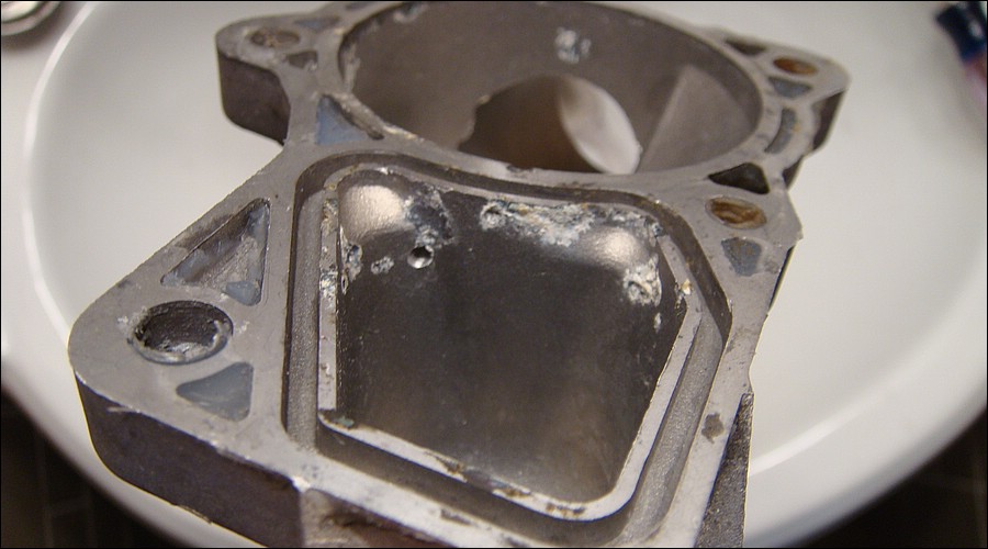 Cracked Thermostat Housing